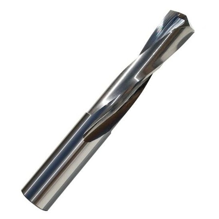 Monster Tool Usa Screw Machine Length Stub Drill, 10mm (.3937 in) size, 48mm LOC, 83mm overall length, bright finish 460-403937