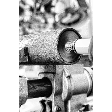 Weiler 3 In. Small Diameter Crimped Wire Wheel, .008 In. Steel Fill, 1/2 In. Arbor Hole, 1EA WEI15543