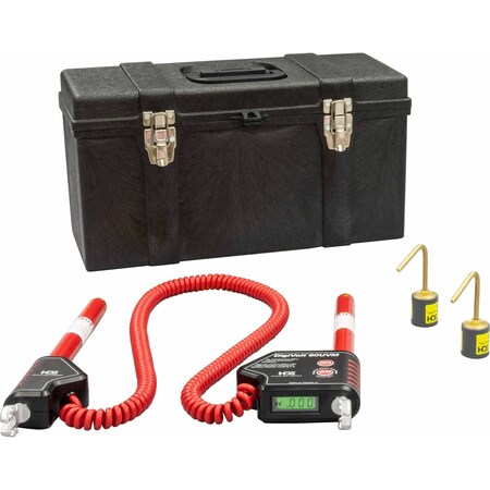 Hde Digital Voltmeter, 5V to 40kV, Backlit DVM-80UVM