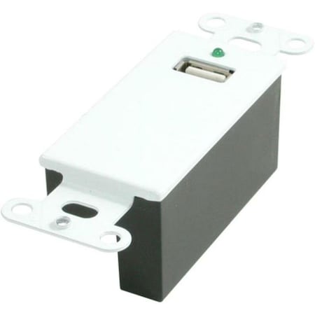 C2G USB SUPERBOOSTER EXTENDER WALL PLATE 29342