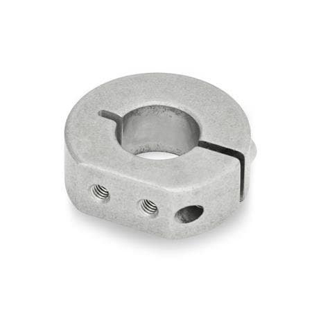 J.W. Winco One-Piece Shaft Collars 7062.1-48-B25-NI-A