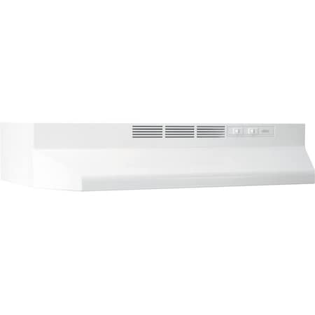 Broan-Nutone Broan 413001 30 Inch Non-Ducted Range Hood - White 413001