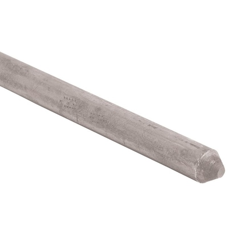 Erico nVent Grounding Rod, 5/8 in Dia Nominal, 8 ft L, Steel, Galvanized 815880UPC