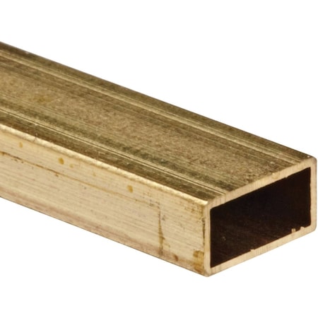 K&S 5/32'' x 5/16'' x 12'' Rectangular Brass Square Tube 8266