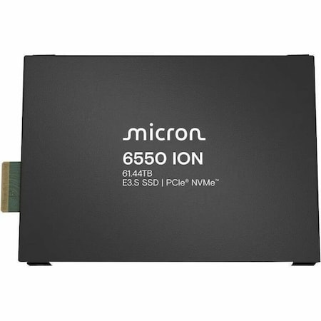 Micron 6550 ION 61440GB NVME U.2 (15MM) ENTERPRISE SSD MTFDLAL61T4THL-1BK1DFCYYR
