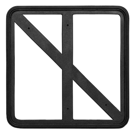 Qualarc 18 x 18 in. Square Frame - Black SQRE-18X18
