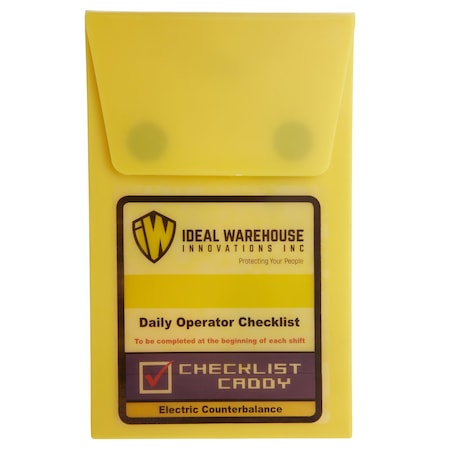 Ideal Warehouse Innovations Replacement Checklist Book, 1 3/8" W, PK5 70-1071-CP