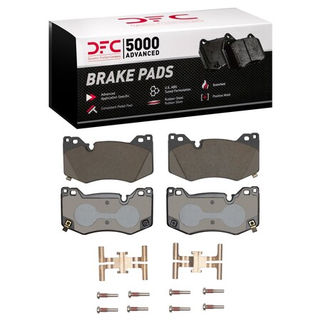 Dfc 5000 Advanced Disc Brake Pad Set,  1551-2312-01