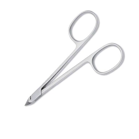 Von Klaus Tissue & Cuticle Nipper, Straight Jaws, Ring Handles, 4", (10.2cm), German VK143-7909
