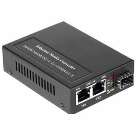 Axiom POE+ RJ45 TO OPEN SLOT MEDIA CONV MCP33-AT-SFP-AX