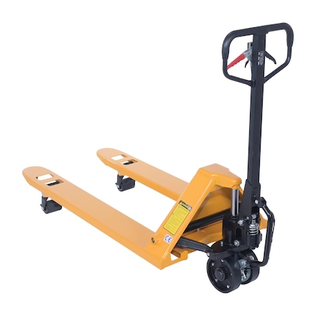 Vestil Ergo Power Assist Pallet Truck, 5K, 27x48 PM5-2748-PA-Y