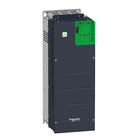 Schneider Electric Variable FrequencyDrive, 480V, Black/Green ATV630D90N4ZU
