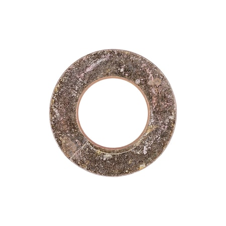 Auveco 5/8in Sae High Strength Washer Zinc Yellow, 25PK 12787