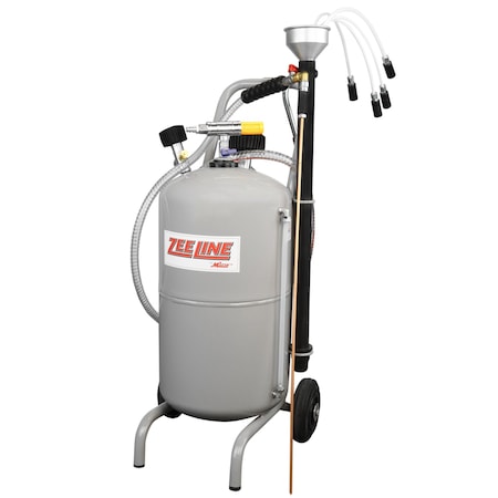 Zeeline Professional Fluid Evacuator, 6Gallon ZE6EV