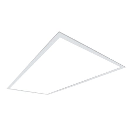 Metalux CGTS Series Panel Light, 120/277 V, 52.8 W, LED Lamp, 6648 Lumens, 5000 K Color Temp, White Fixture 24CGTS-L3C3R
