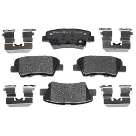 Rm Brakes 2012-2015 Hyundai Accent Brake Pad Set R53-MGD1544CH