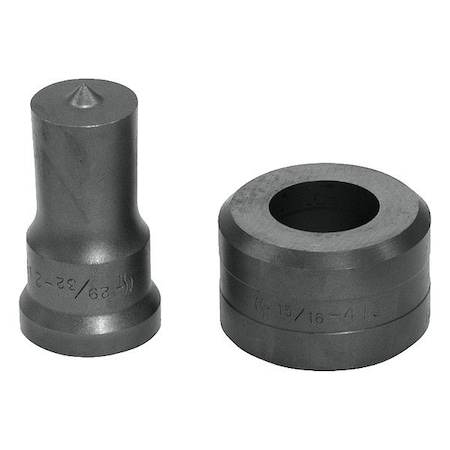 Edwards Round Punch & Die Set ED9-PD29/32
