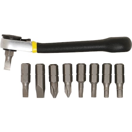 General Ratcheting Offset Screwdriver Set 80075