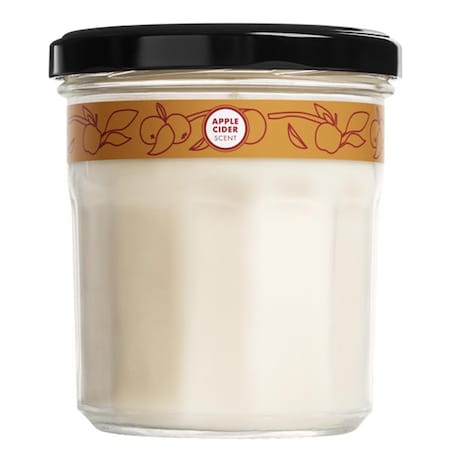 Mrs. Meyers Clean Day White Apple Cider Scent Candle 7.2 oz 11592