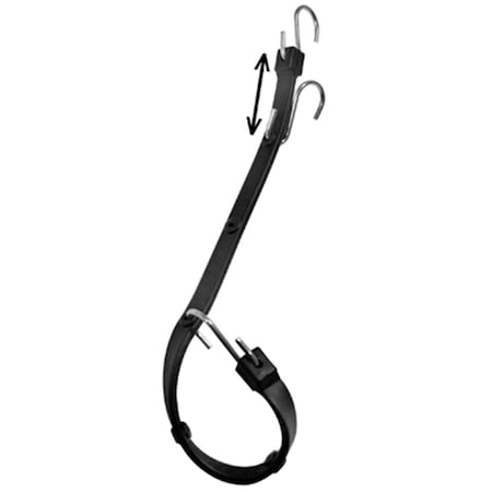 Homepage 06268 36 in. Adjustable Black Versa Strap HO575540