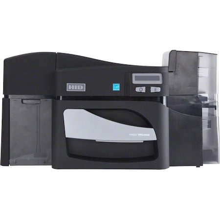 Hid HDP6600 Dual-Side Printer, One Patch Material Laminator and Card Flattener Module 55500
