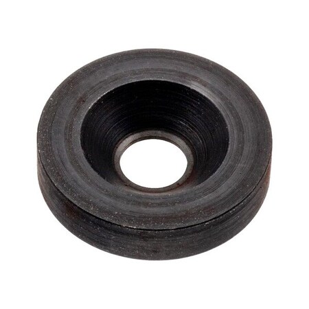 Zoro Select Countersunk Washer, Fits Bolt Size #4 , Steel Black Oxide Finish Z9972