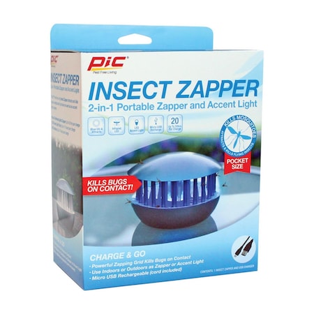 Pic 2-In-1 Indoor and Outdoor Insect Zapper PBZ