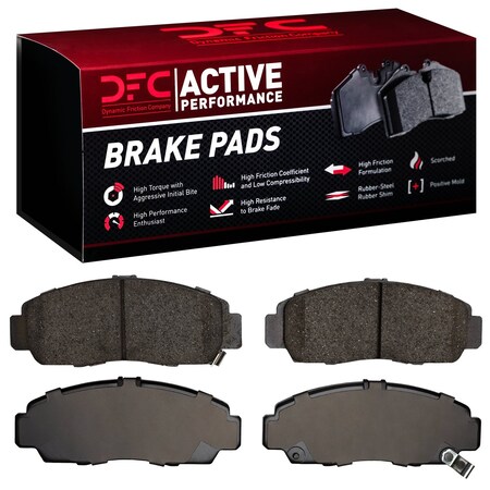 Dfc Active Performance, Disc Brake Pad Set,  1115-1506-00