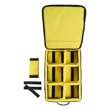 Pelican Backpack, Black; Yellow, 19 11/16 in H PXPD25-PDSCMBO