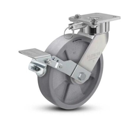 Albion Caster, Maintenance-Free, 8x2, 28DT08228S01LFBK 28DT08228S01LFBK