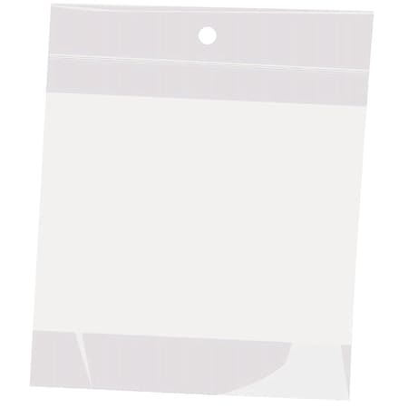 Centurion 3''x3'' 2 Mil Non-Branded Reclosable Bag with Hole, 100PK 7140313