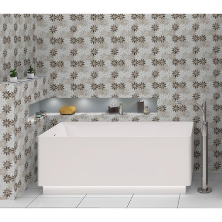 Andova Tiles Fresh Vloom Beige Novelty Flower Natural Stone Wall & Floor Mosaic Tile ANDFRE389