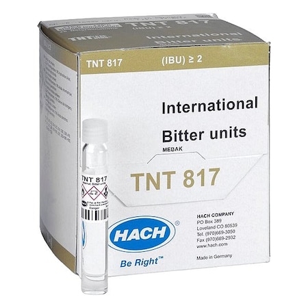 Hach Vial Test, Vial TNT817