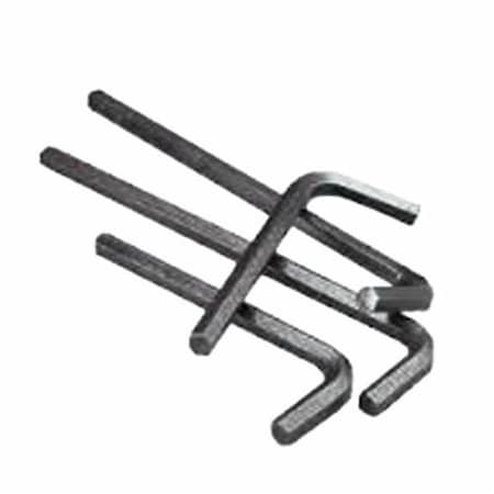 Bbi HEX KEY, L-HANDLE HANDLE, 6150 CRV ALLOY STEEL 512006
