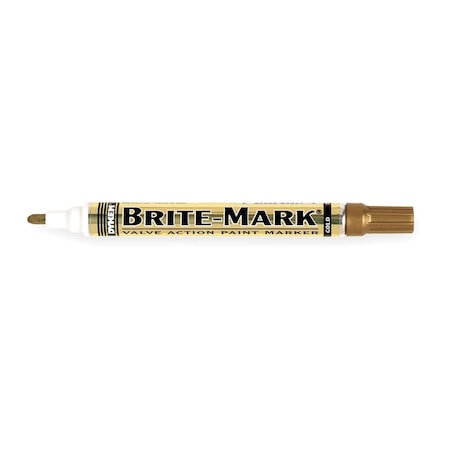 Dykem Gold Medium Tip Dykem Brite-Mark Marker 8030-8409