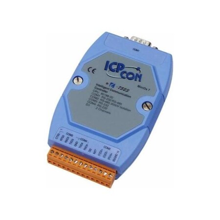 Icp Das Embedded Communication Controller with 3 Ports. I-7523D has Display. Supports oper I-7523
