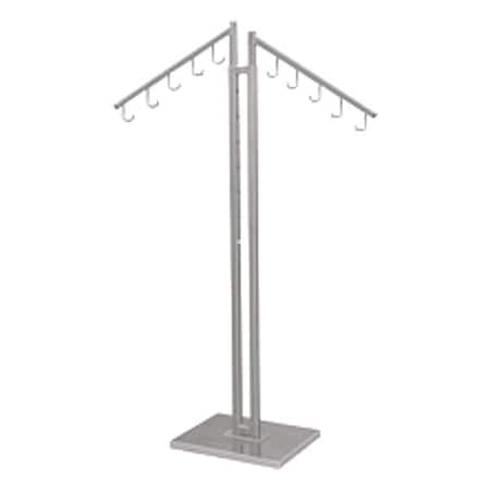 Specialty Store Services Retail Apparel Rack, Steel, 72 in H 2623C