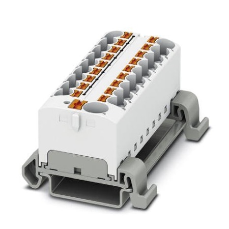 Phoenix Contact PTFIX 10/18X4-NS35A WH Distribution 3273780