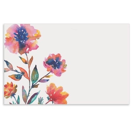 Nashville Wraps Floral Rain Enclosure Card, 3.5x2.25, 50PK AC7165
