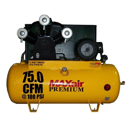Maxair 75 CFM 120 Gallon Premium Air Compressor C203120H1-CS460-MAP