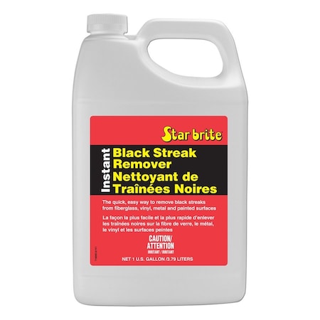 Star Brite CLEANER Use To Black Streaks Caused By Water Run Off 1 Gallon With Canadian Label 071600NC