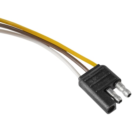 Auveco Universal Flat 3-Way 7 1/2in Leads Harness Connector, 10PK 23074