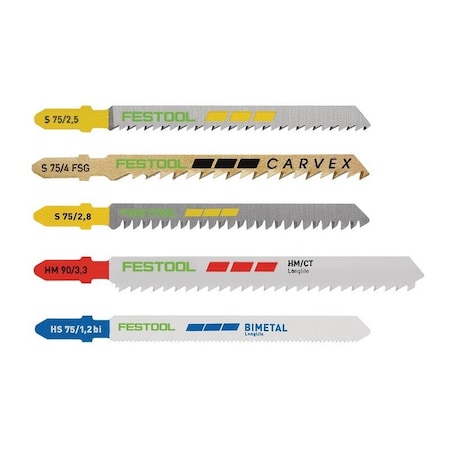 Festool Jigsaw blade set STS-Sort/21 W/P/M 578071