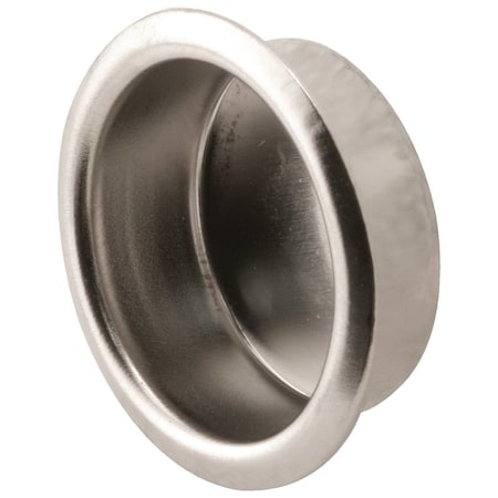 Prime-Line N 6893 Door Pull, 5/16 in D, Steel, Nickel N6893