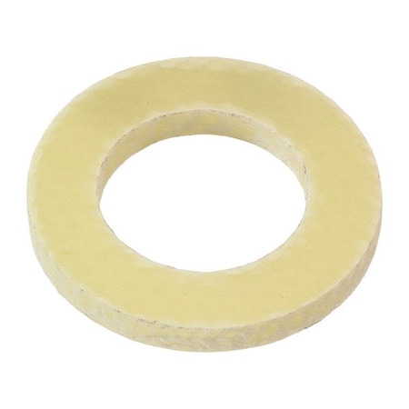 Zoro Select Flat Washer, For Screw Size 1/4 in , Fiberglass Not Applicable Finish, 10 PK Z8325