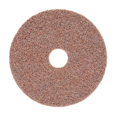 Scotch-Brite Hook-and-Loop Surface Conditioning Disc, 7" Dia, No Hole, Aluminum Oxide, Not Applicable Grit 7010364964