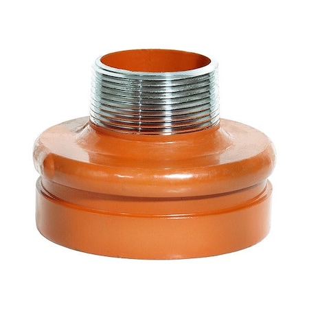 Gruvlok Concentric Reducer, 6 in x 4 in 0390037307