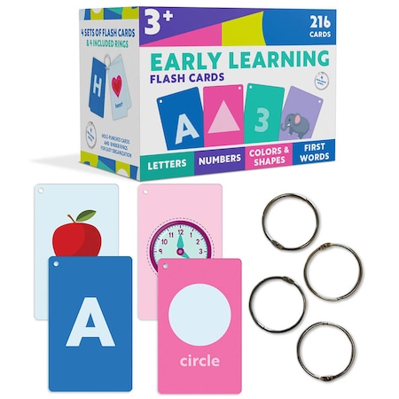 Carson Dellosa Early Learning Flash Cards 734106