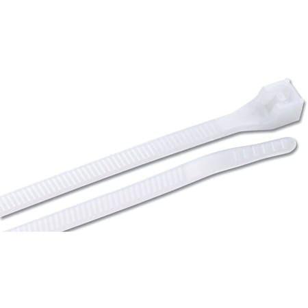 Gardner Bender Cable Tie, 15 in L, 4 in Max Bundle Dia., Natural, Nylon 6/6, 175 lb Strength 46-415