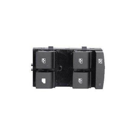 Acdelco SWITCH ASM-FRT S/D WDO& M/FUNC BLACK W/JT BLK/TRRED, Door Window Switch, D1917G